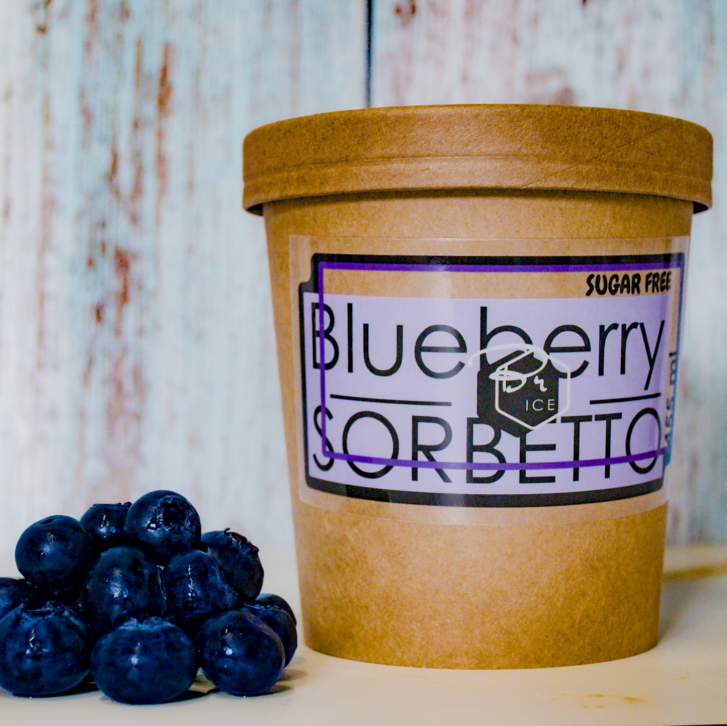 Blueberry Sorbetto (Sugar free)