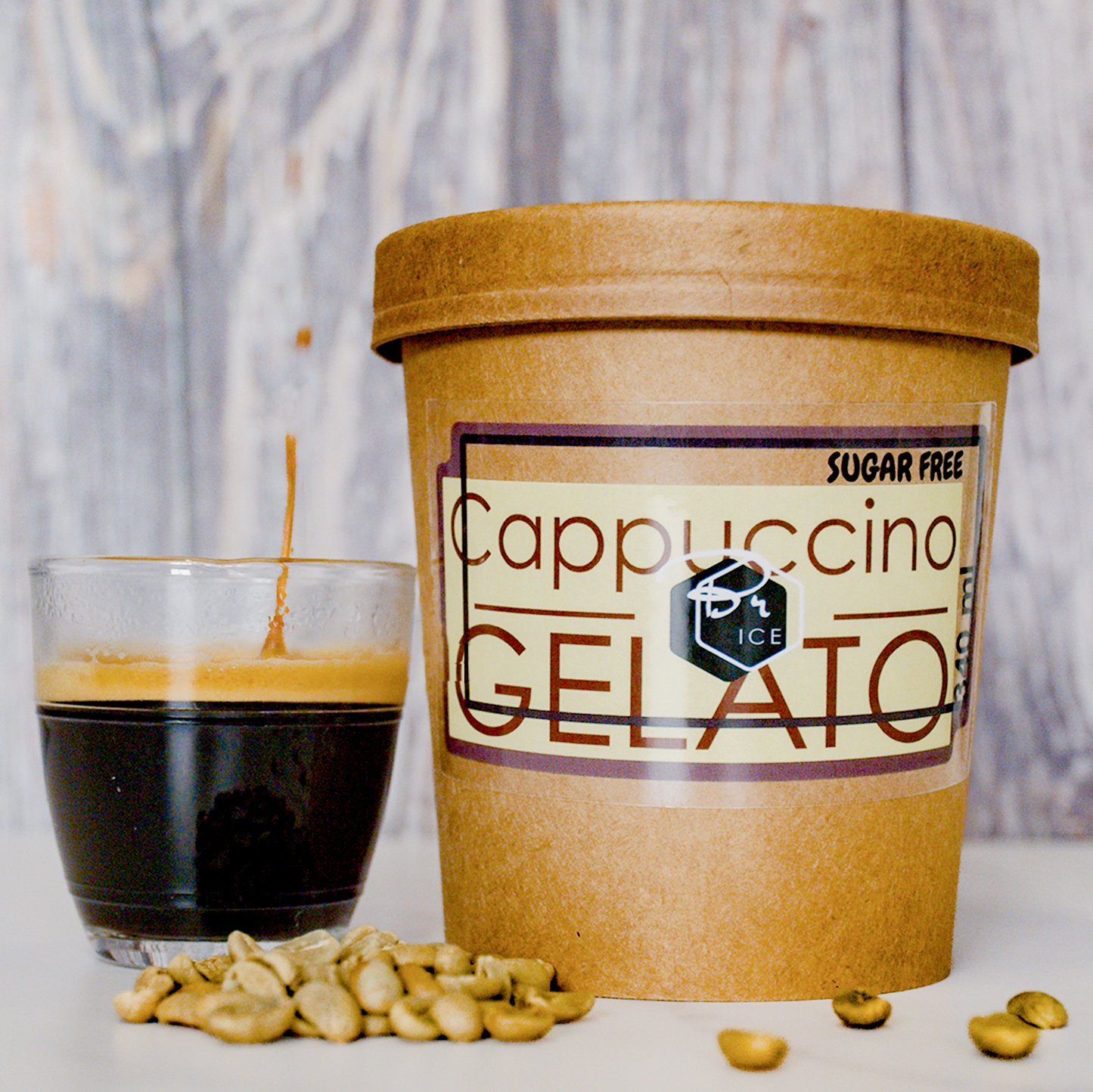 Cappuccino Gelato (Sugar free)