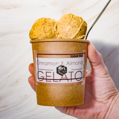 Almond & Cinnamon Gelato (Sugar free)