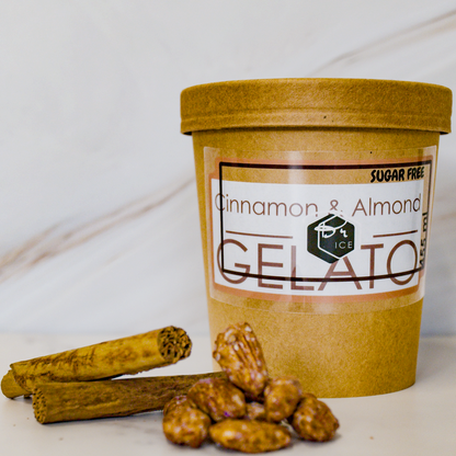 Almond & Cinnamon Gelato (Sugar free)