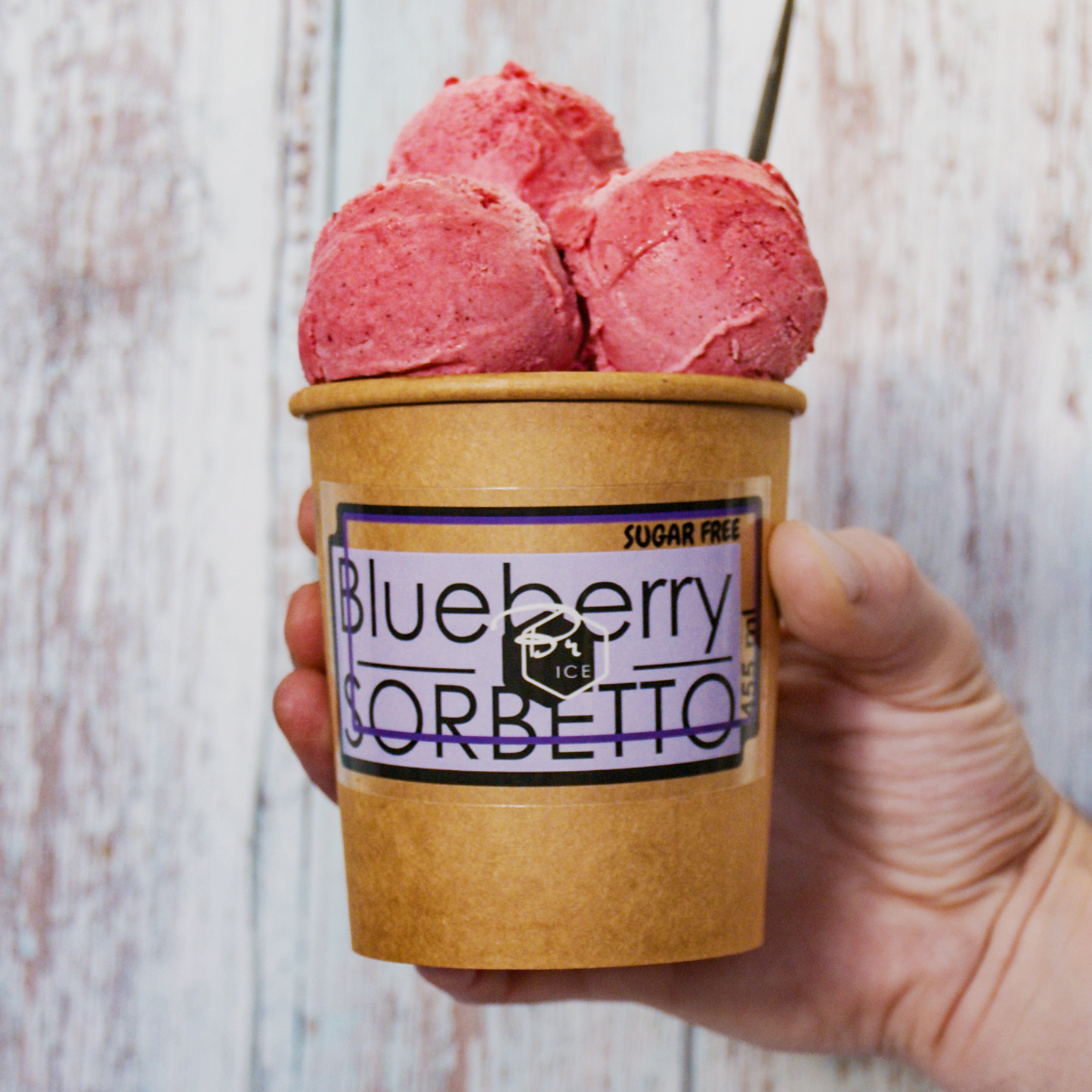 Blueberry Sorbetto (Sugar free)
